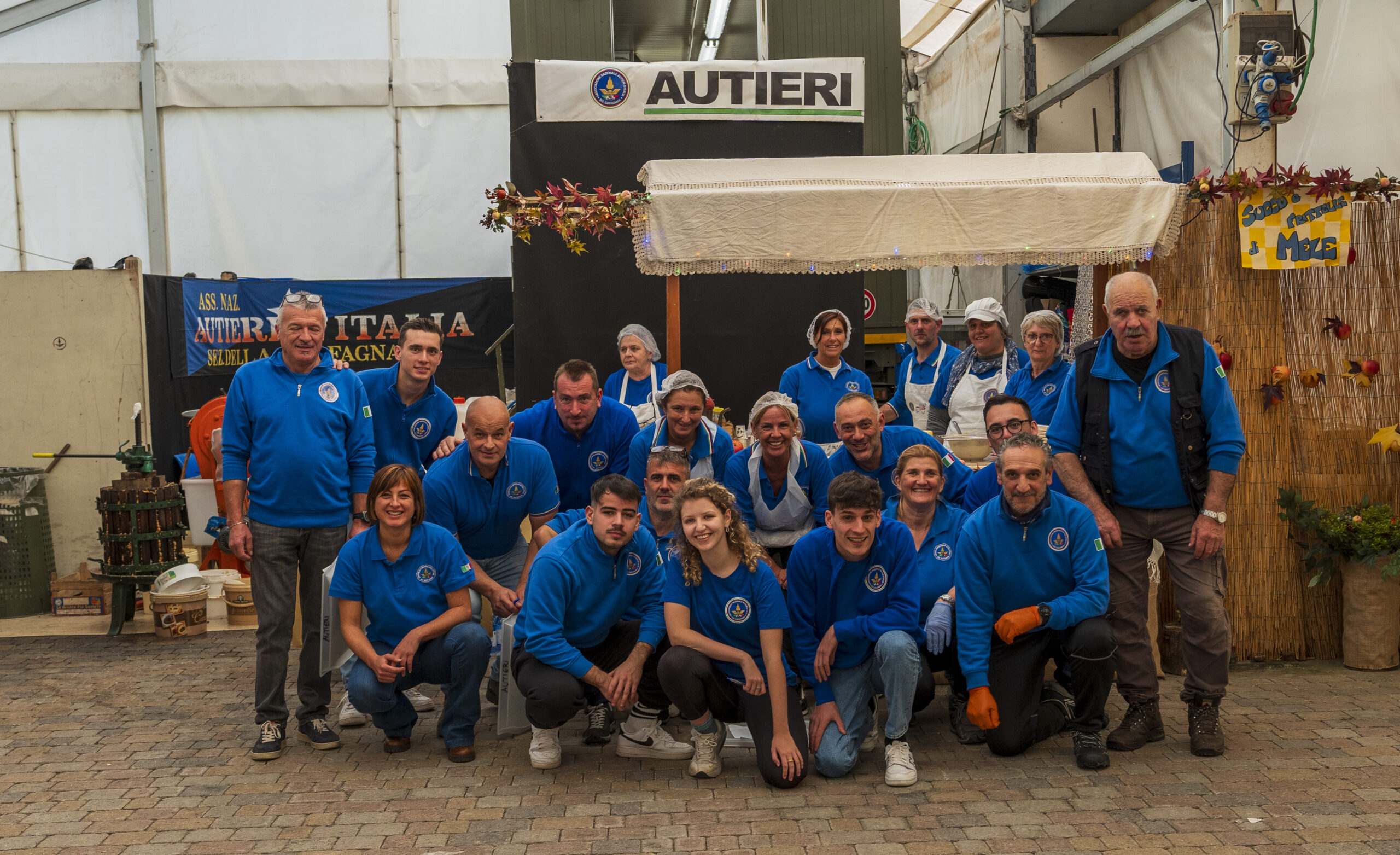 Foto Autieri della Garfagnana durante un evento