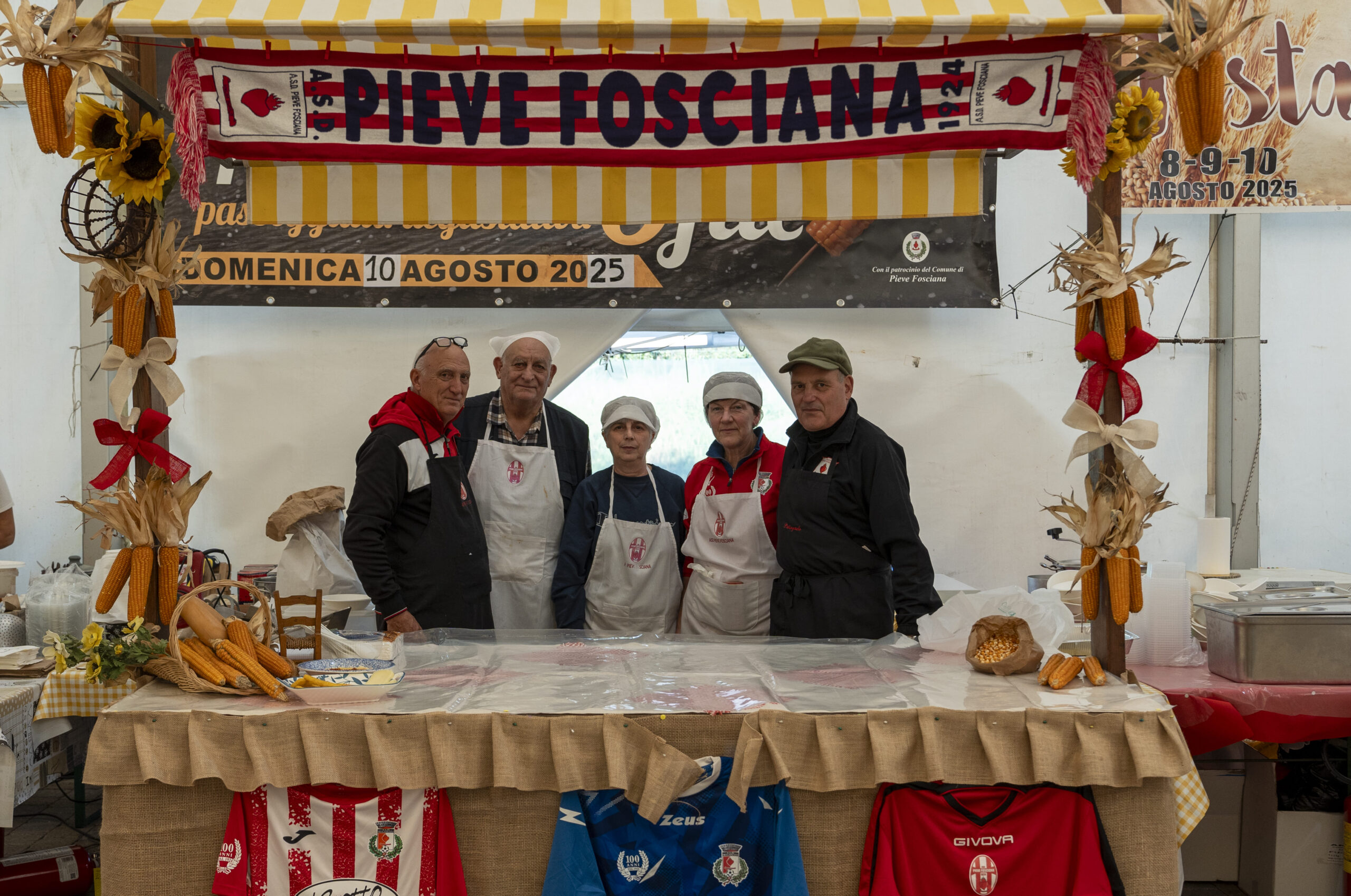 Foto ASD Pieve Fosciana durante un evento