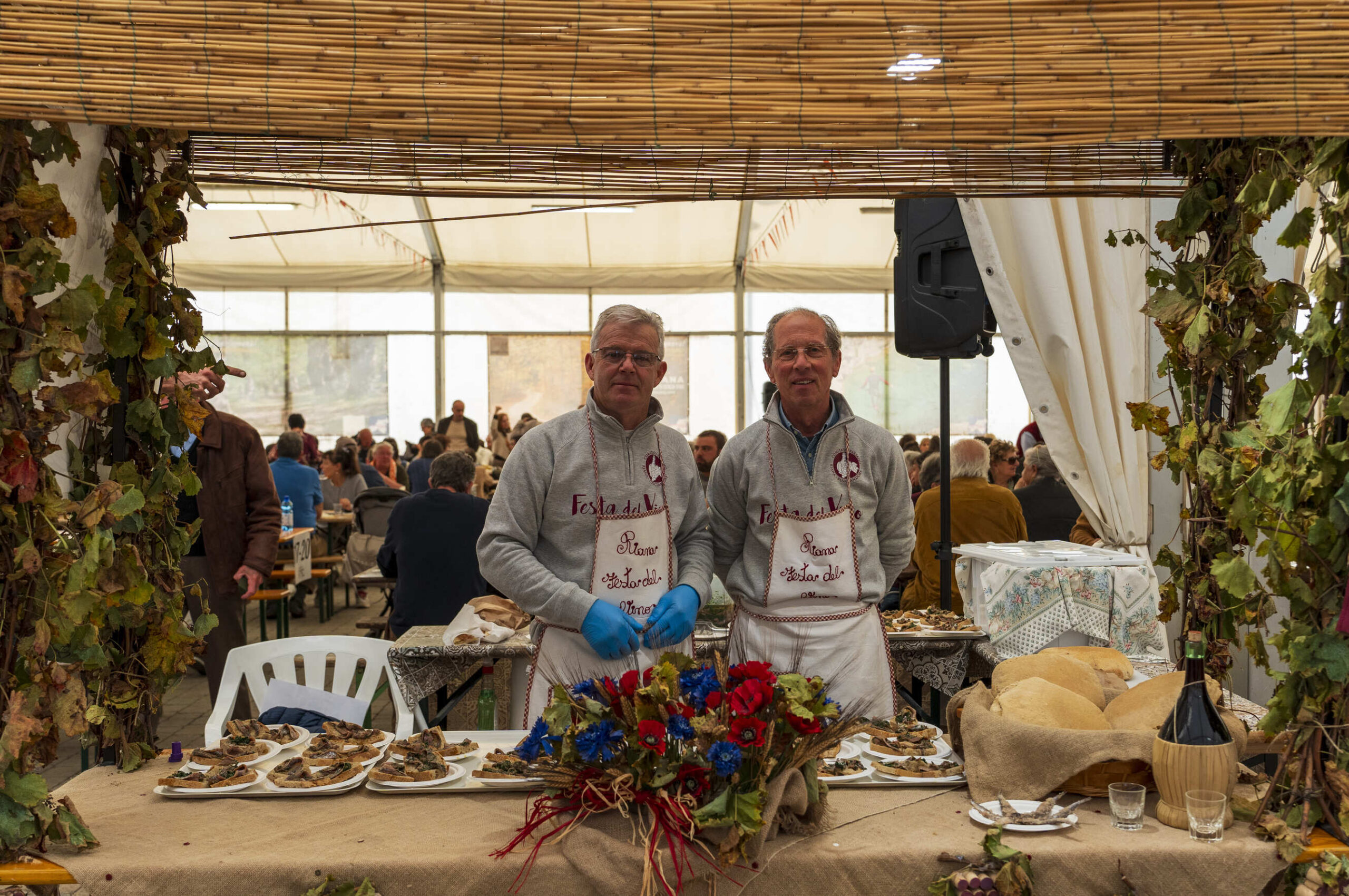 Foto Comitato Paesano Riana durante un evento